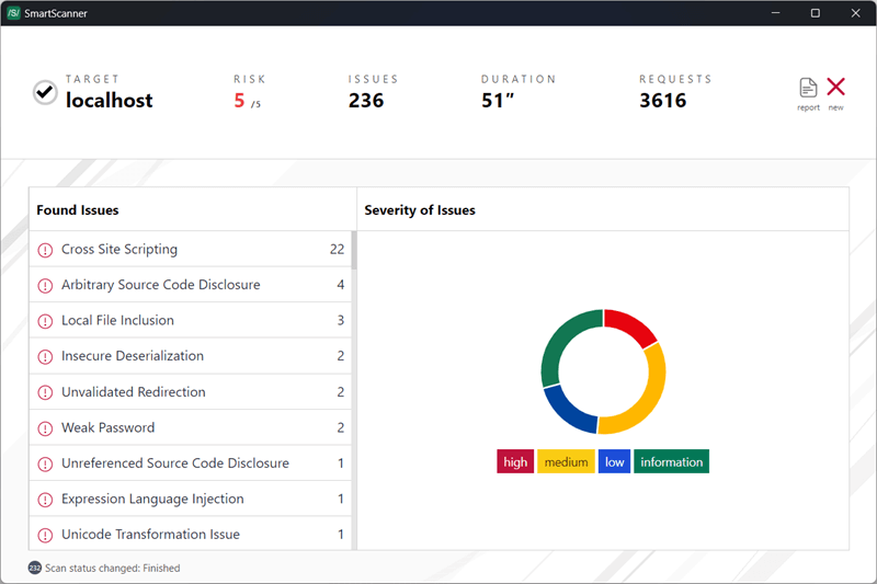 Create Vulnerability Scan Report